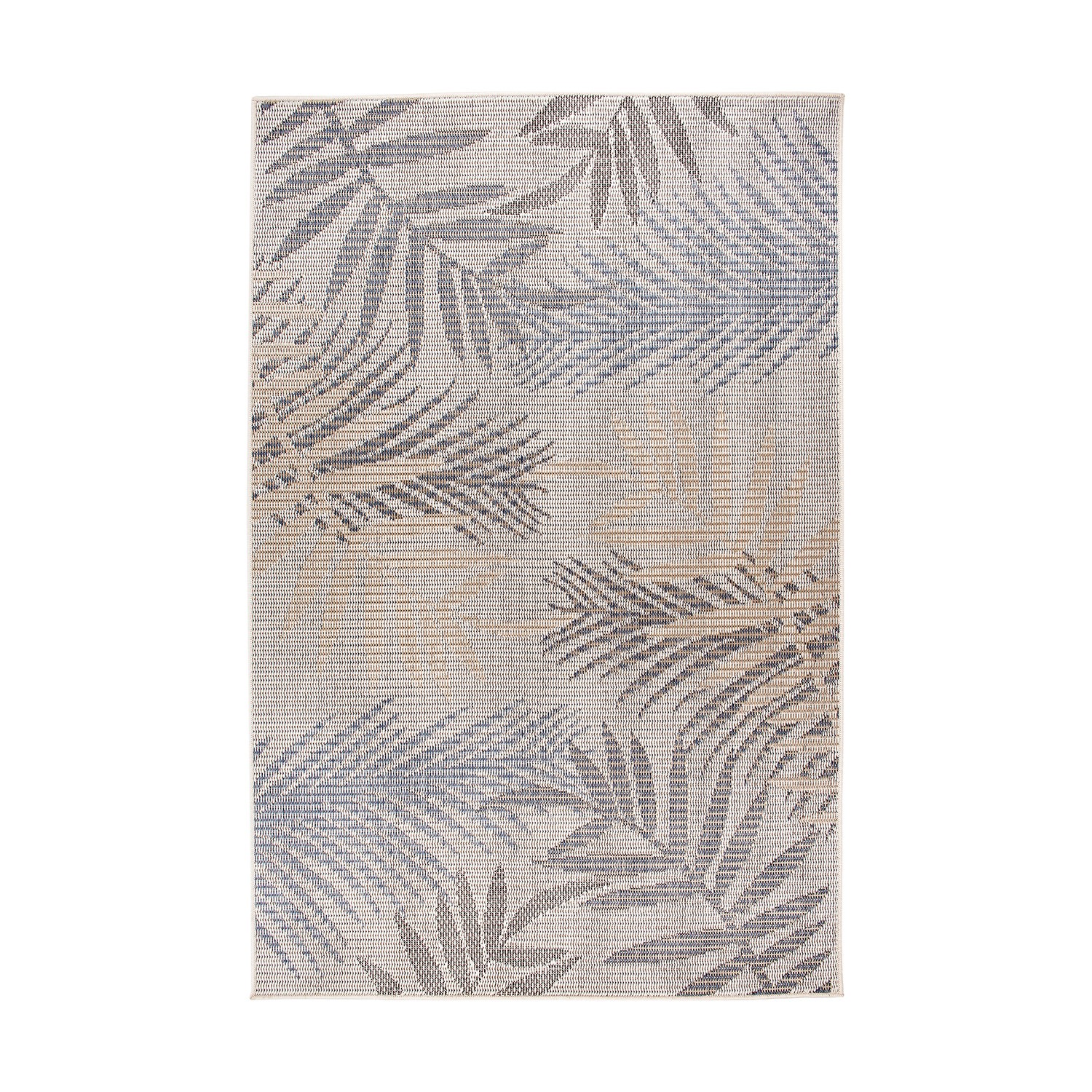 Rugshop Outdoorrugs Bahama Palm Frond Indoor Outdoor Area Rugs Patio Rugs 8×10