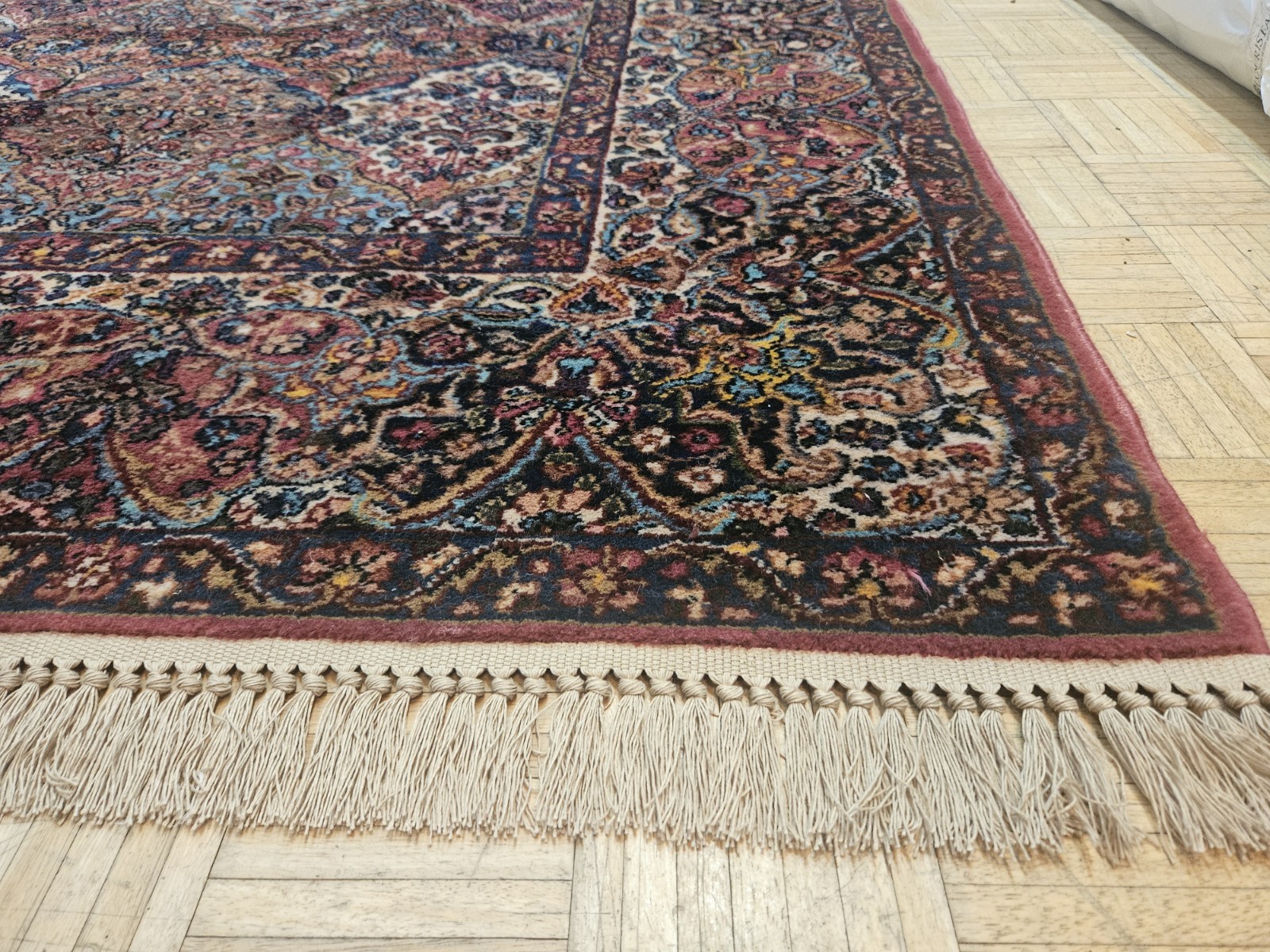 12×20 GENUINE ANTIQUE KARASTAN RUG MULTICOLOR PANEL KIRMAN 717 100% WOOL RUG VGC