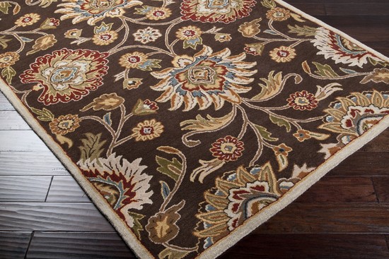 Surya Rug CAE1051-7696 7 ft. 6 in. x 9 ft. 6 in. Rectangle Brown and B