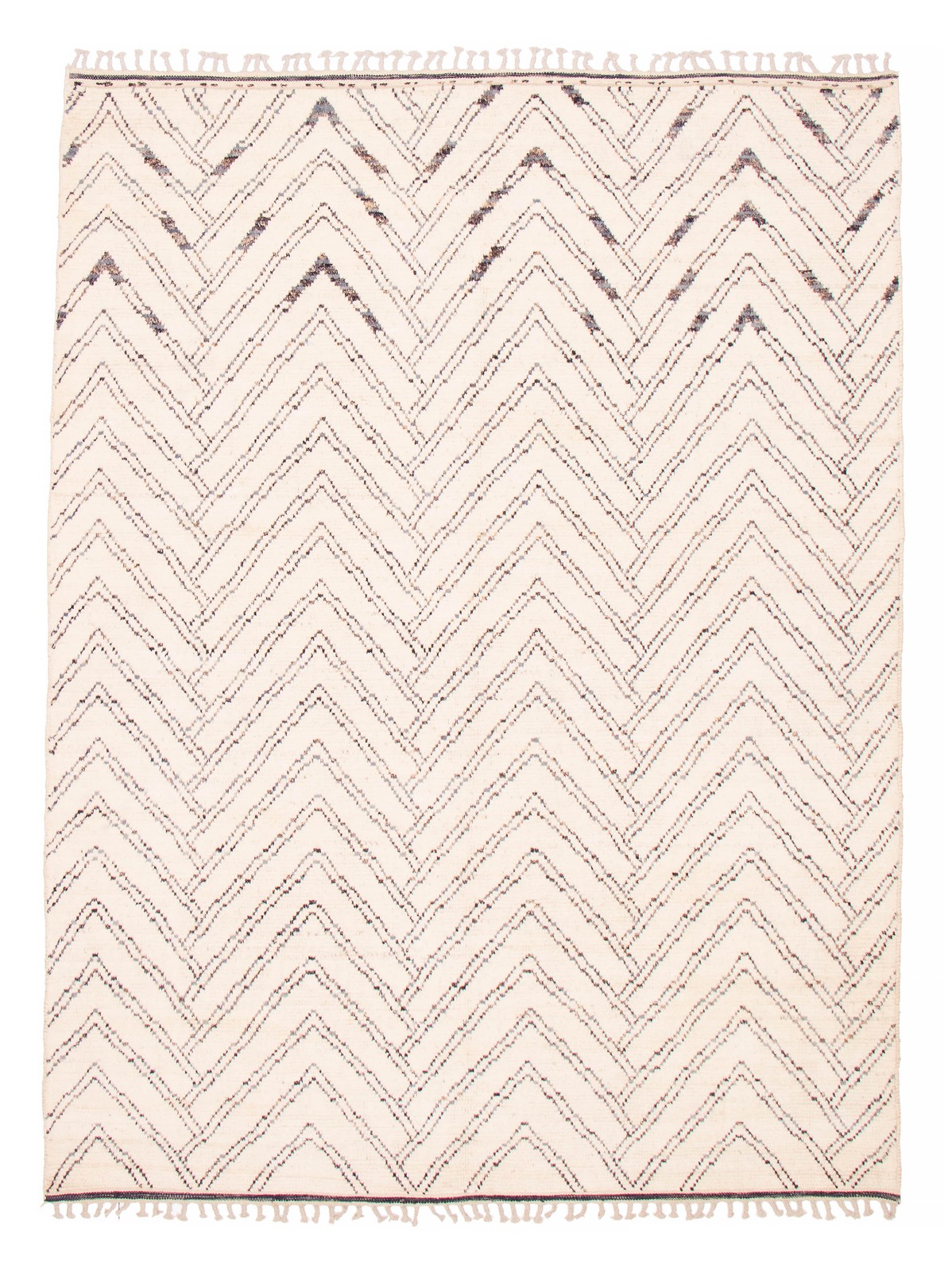 Hand Knotted Area Rug 8’1″ x 10’10” Traditional Oriental Wool Carpet
