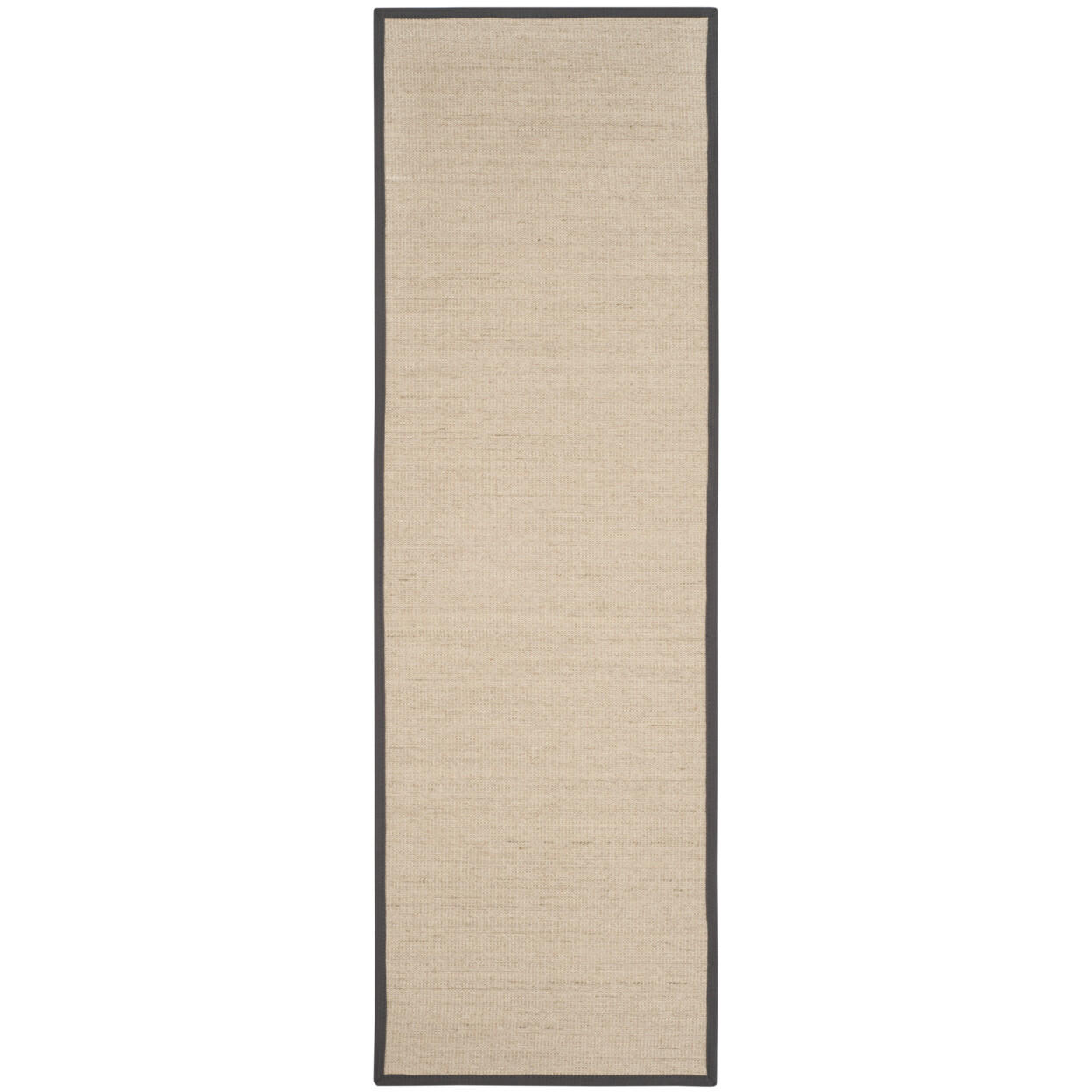 SAFAVIEH Natural Fiber NF131B Natural /Dark Grey Rug