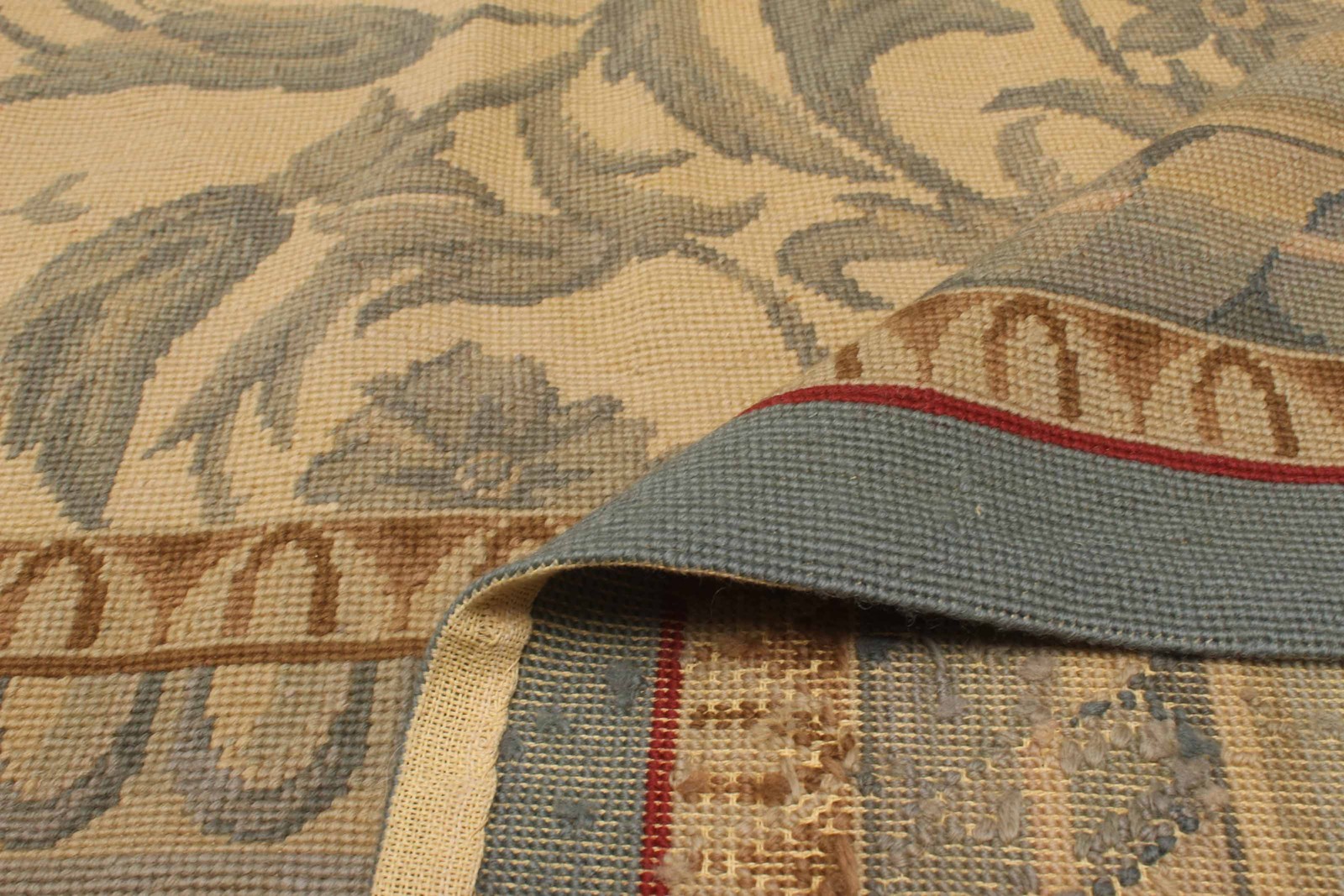 Vintage Hand Woven Area Rug 5’9″ x 8’10” Traditional Wool Oriental Carpet