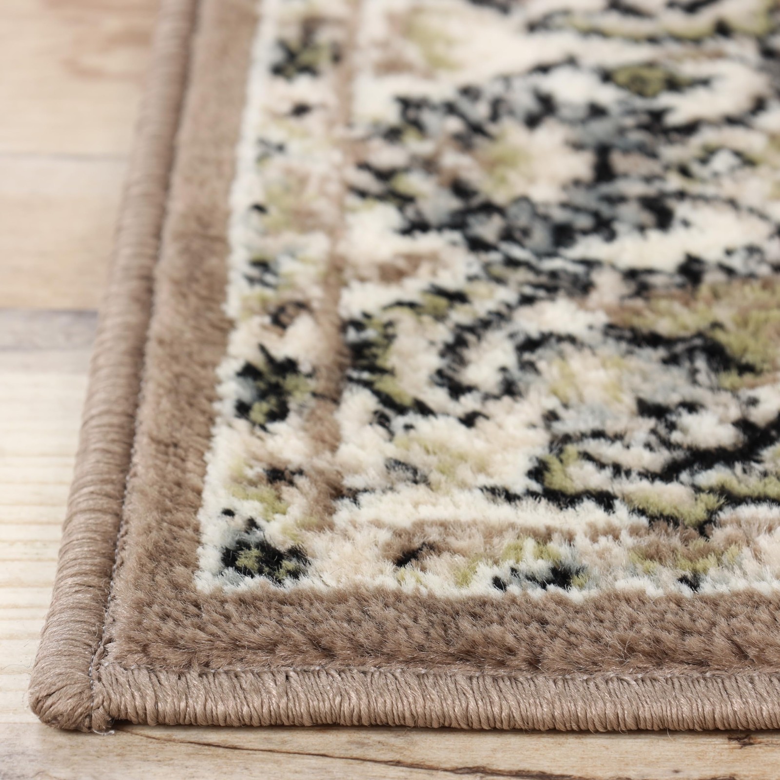 Elegant Lille Collection Area Rug, 8mm Pile Height with Jute Backing, Beautif…