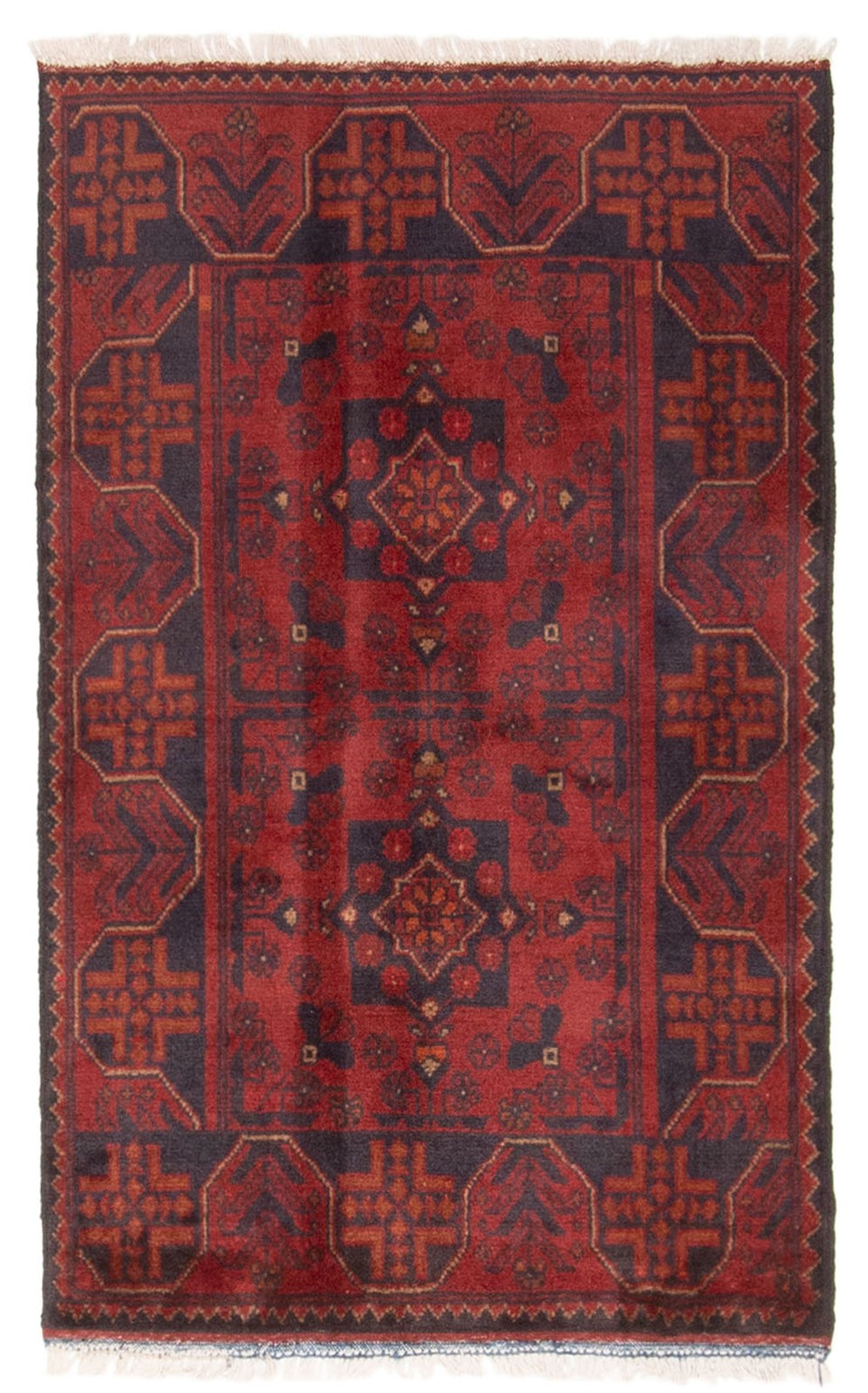 Traditional Hand Knotted Oriental Area Rug 2’7″ x 4’1″ Wool Carpet