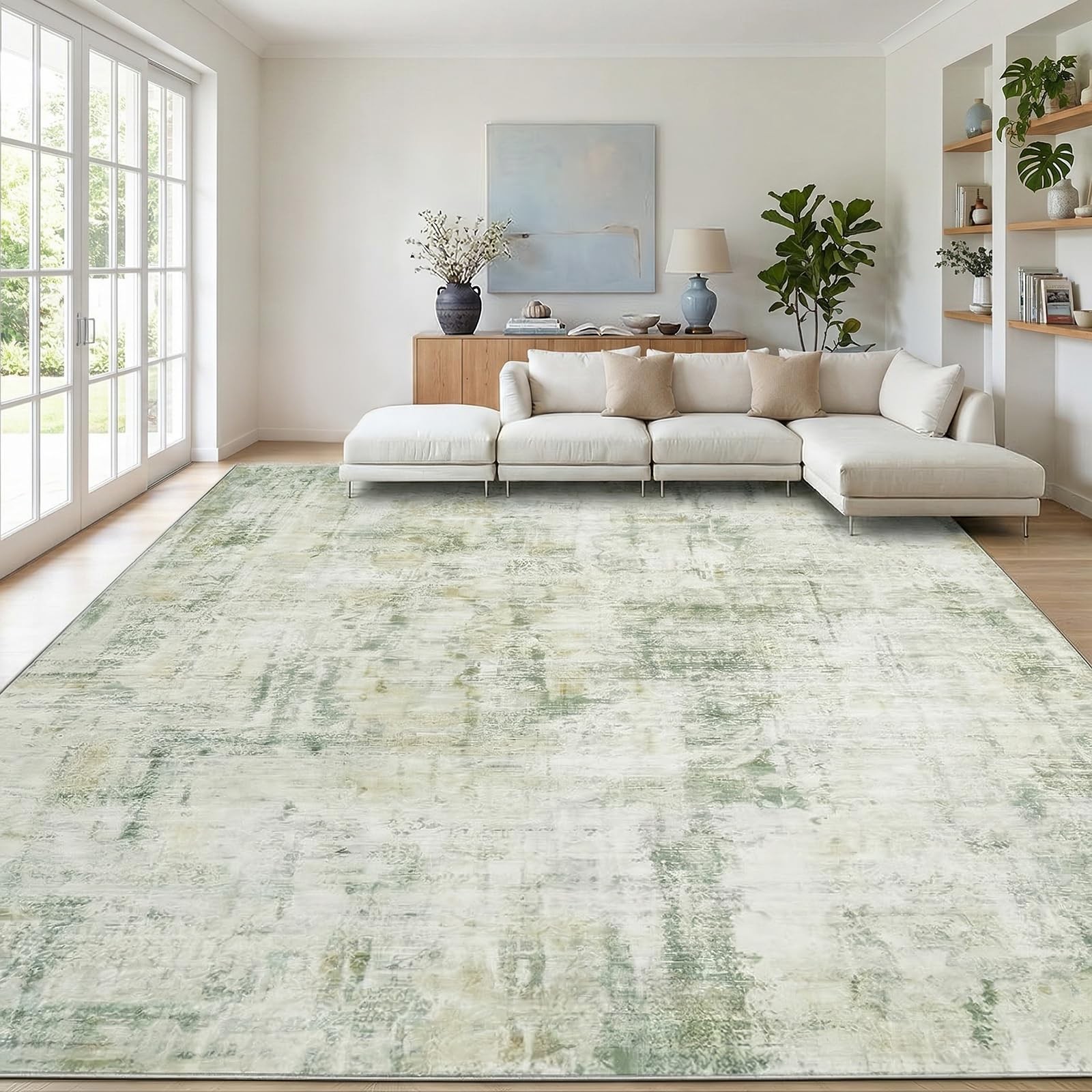 8×10 Area Rugs for Living Room Bedroom Dining Room, Machine Washable