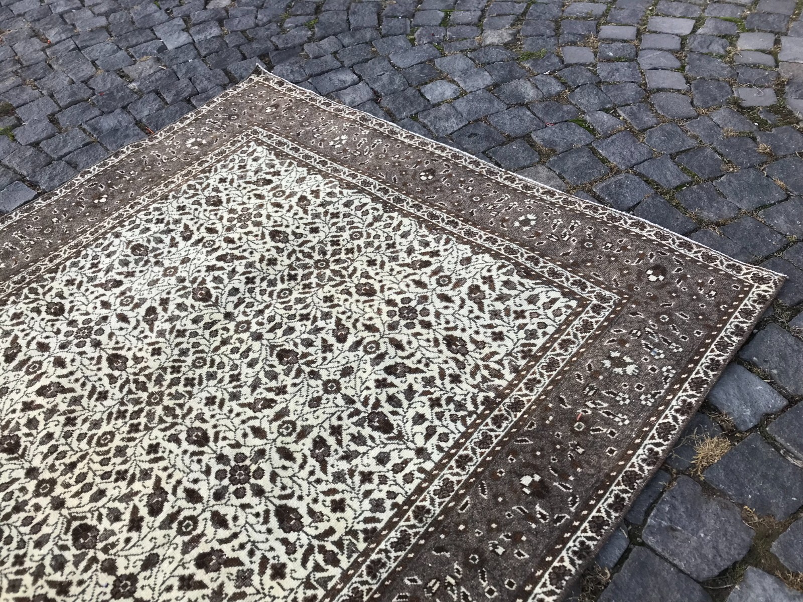 Handmade Rug Turkish Area Rug Vintage Rug Oushak Rug Antique Rug Bohemian Rug