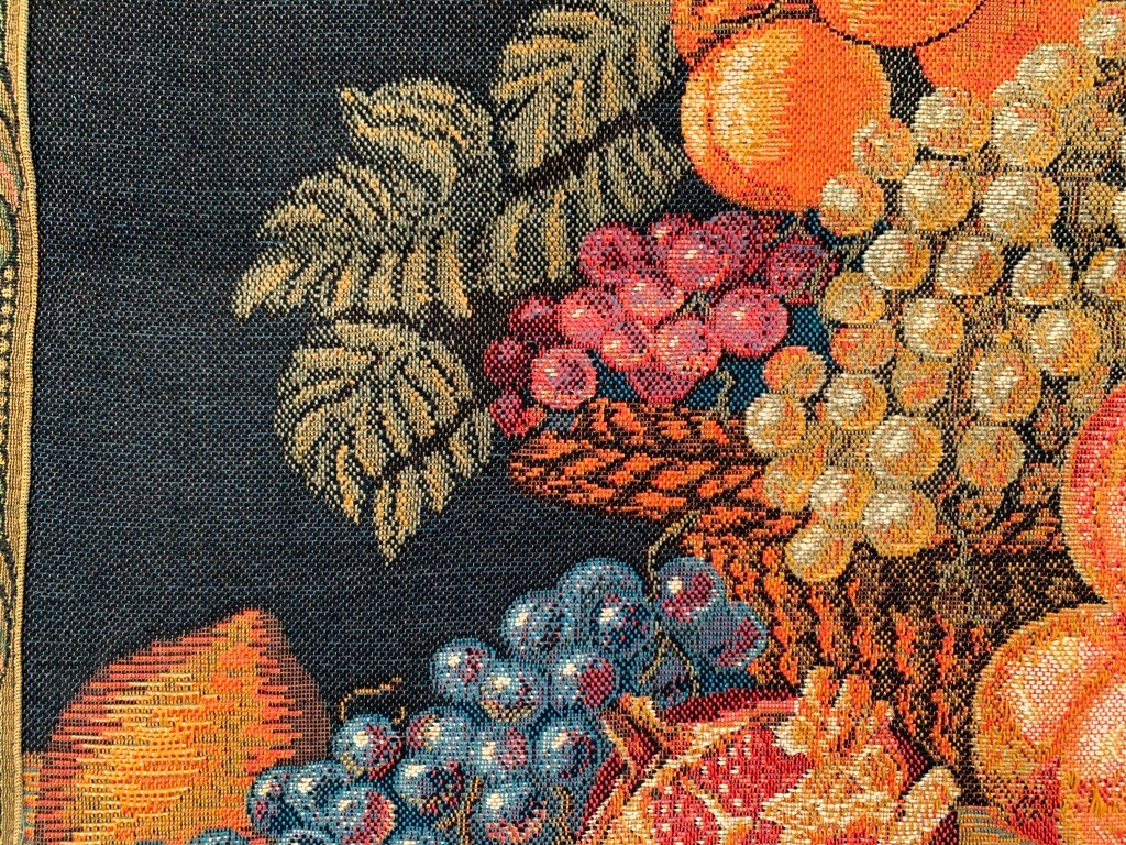Vintage French Tapestry Amazing Fruits Tapestry Home Decor Tapestry 2×3 ft