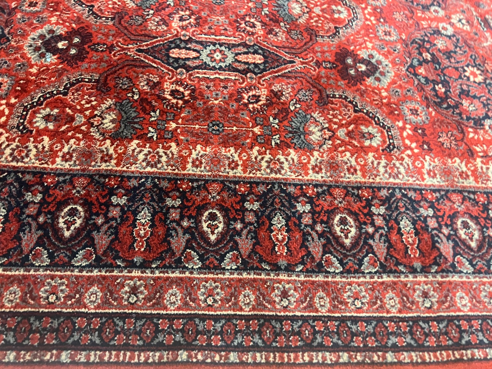 5’7″ x 8′ Couristan Kirman Design Oriental Rug – 100% Wool – Made in Belgium