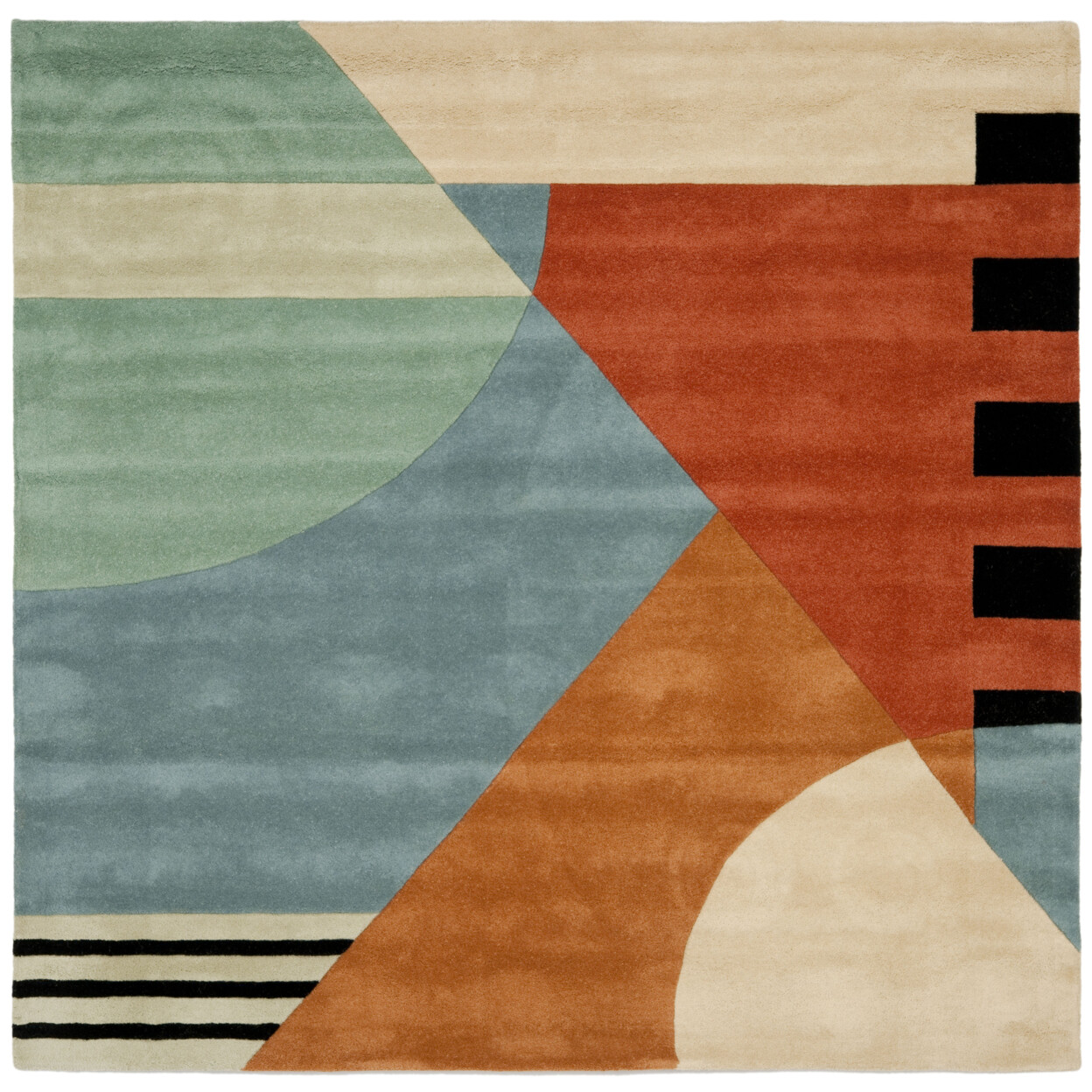 SAFAVIEH Rodeo Drive Collection RD863A Handmade Gold Rug