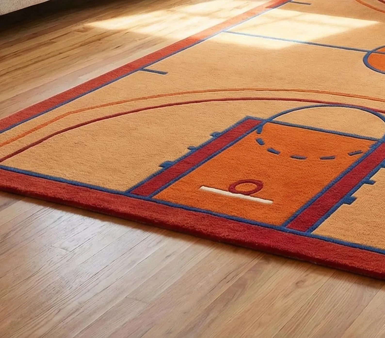 6×9|8×10| Hand Tufted Rug | Modern Playfield Inspired Rug Handcrafted Area Rug