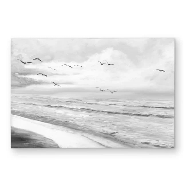 2×3 ft. Monochrome Tropical Sunset Rug – Beach Landscape Home Decor – Rectangle