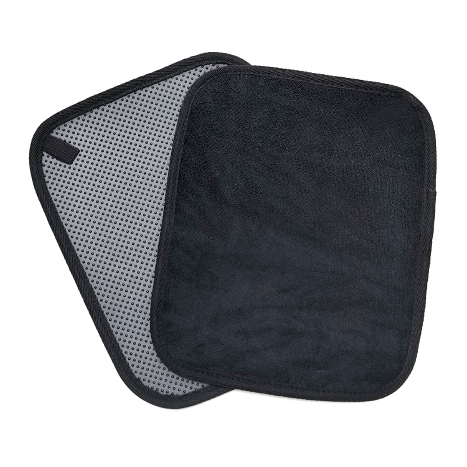 Bowling Ball Towel Cleaner Towel Anti-slip Black+Grey Epoxy Microfiber