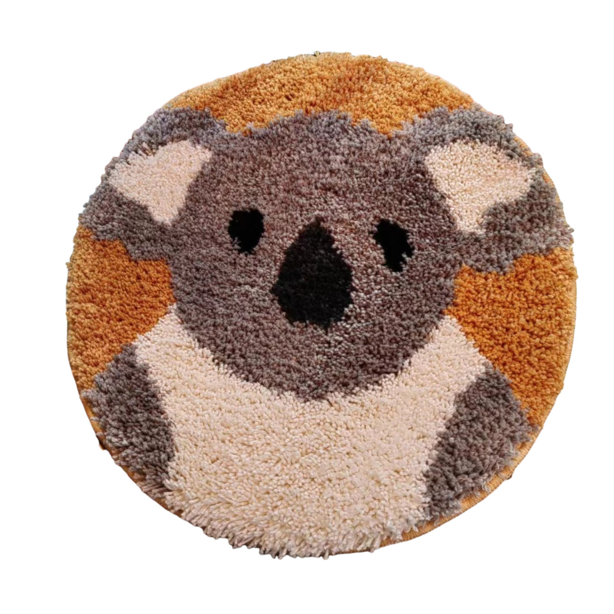 Small Round Rug 16″ – Cute Cartoon Accent Rug for Kids Room, Different Patterns