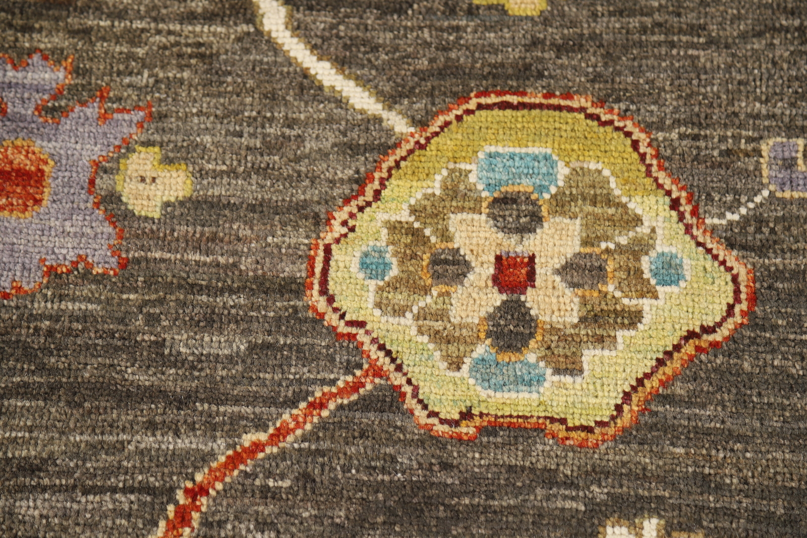 Vegetable Dye Handmade Oushak Turkish Living Room Area Rug Wool Carpet 8×10 ft