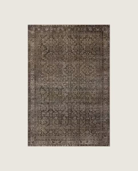 Joon Loloi Brenna CloudPile Printed Rug Multi Soft Polyester – No Rug Pad