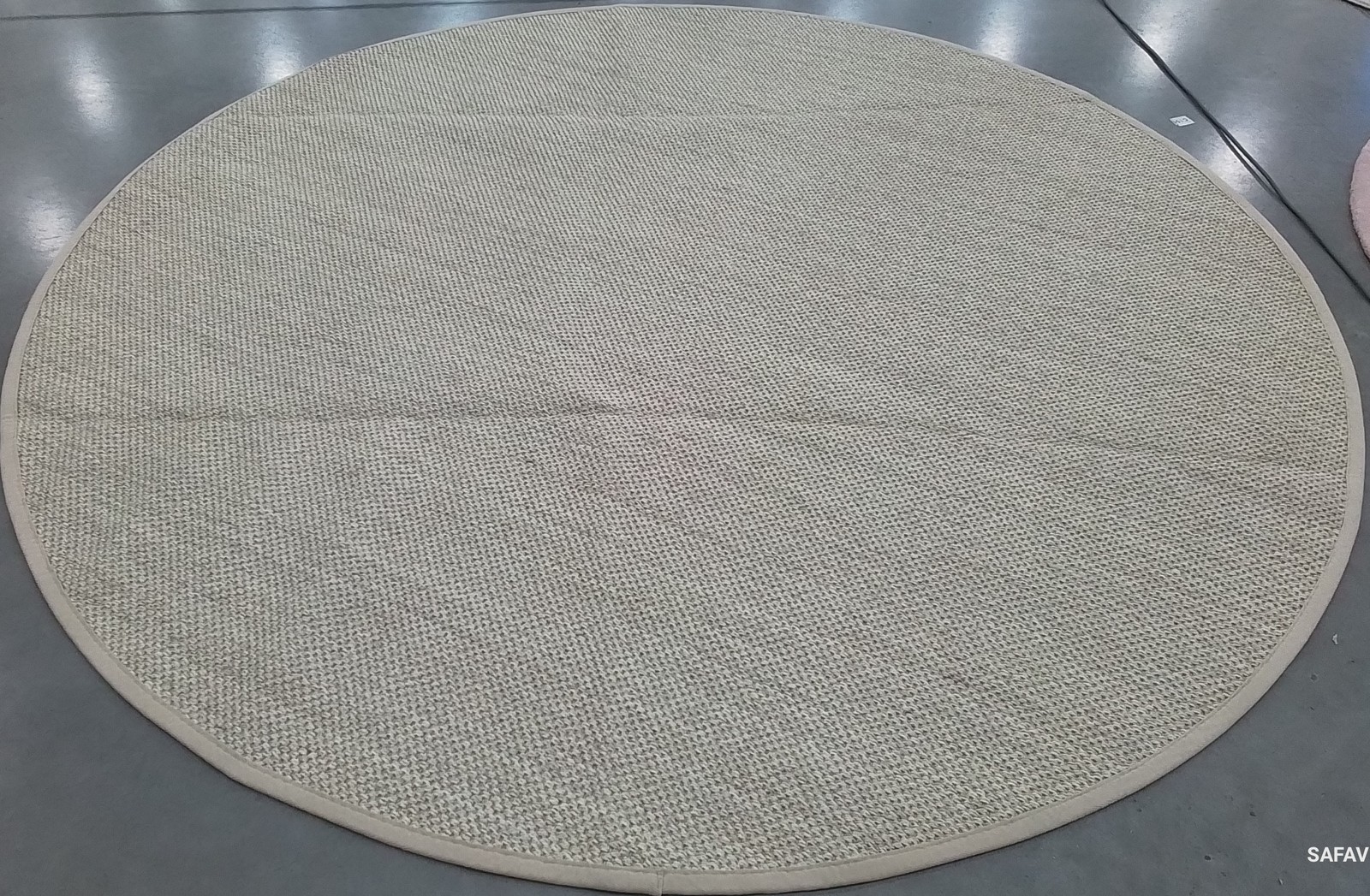 MARBLE / BEIGE 9′-0″ x 9′-0″ Back Stain Rug, Reduced Price 1172794653 NF143C-9R