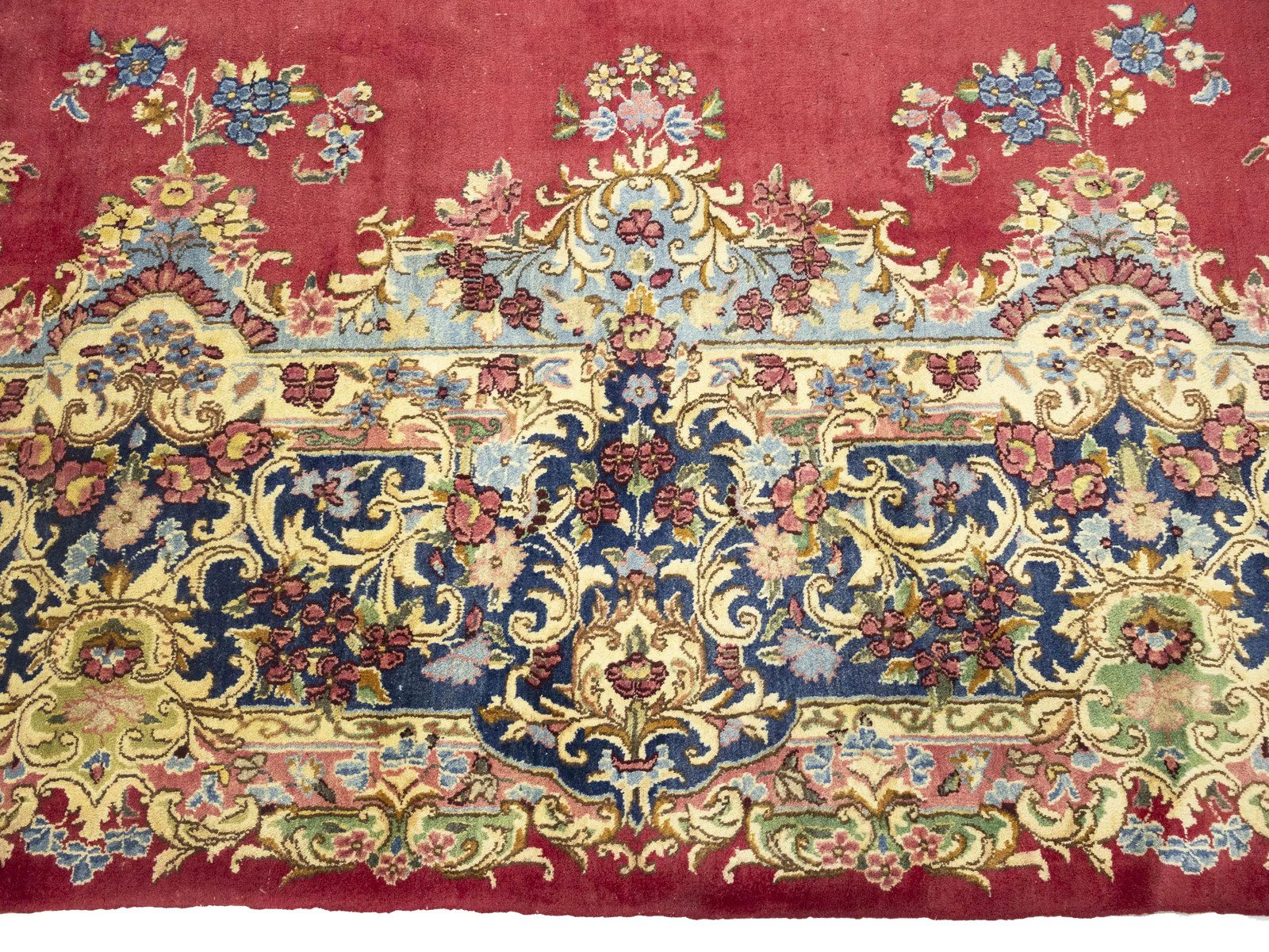 Semi-Antique Traditional Classic Floral Style Rug Oriental Decor Carpet 10X14 ft