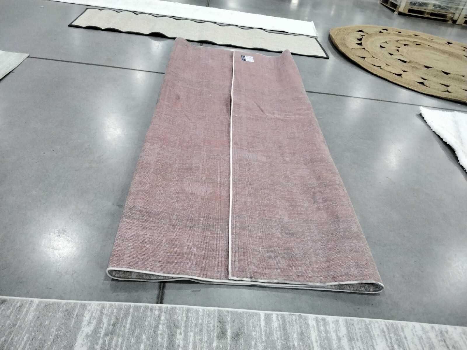 BEIGE / SLATE 10′ X 10′ SQ Back Stain Rug, Reduced Price 1172748313 ADR207B-10SQ