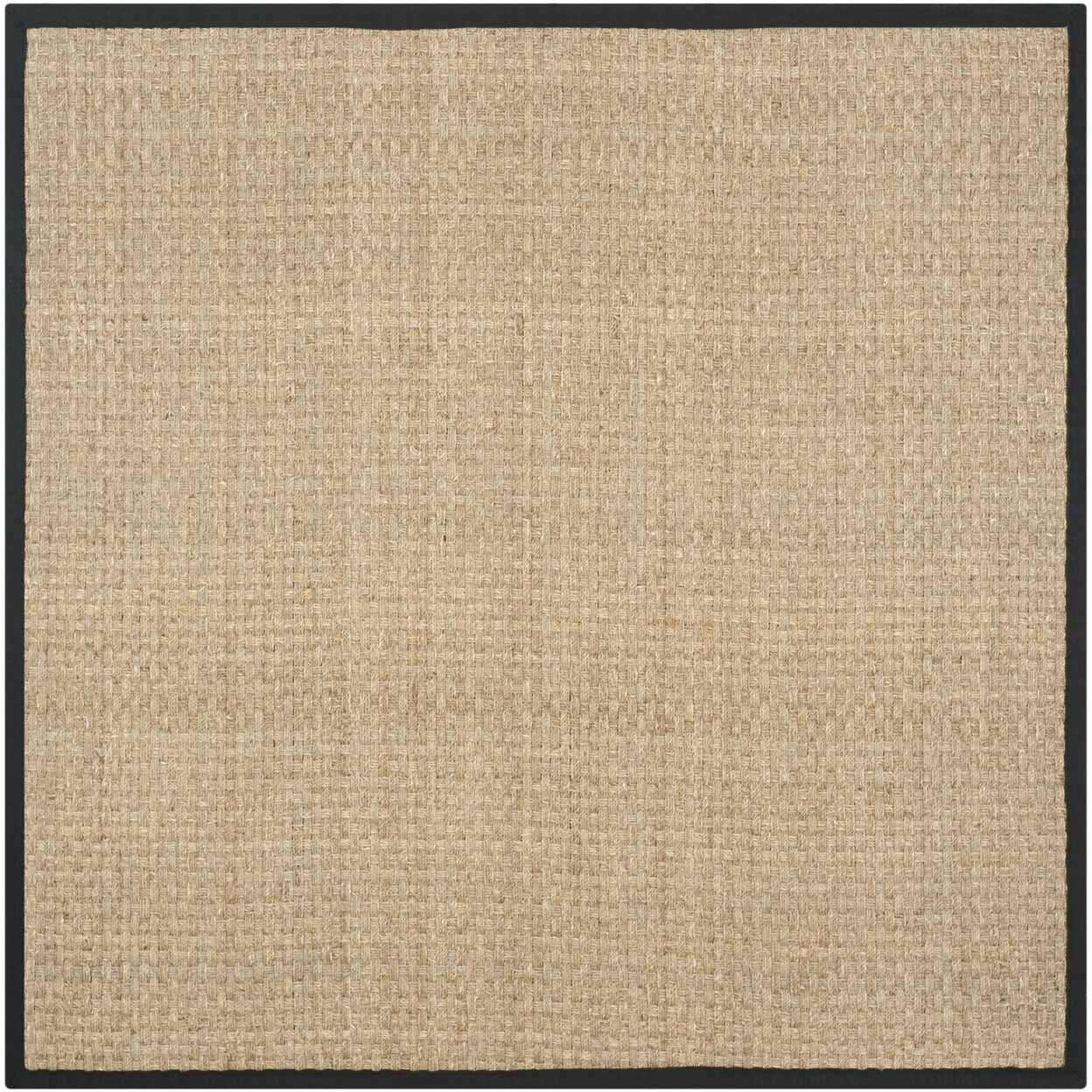 SAFAVIEH Natural Fiber NF114C Natural / Black Rug