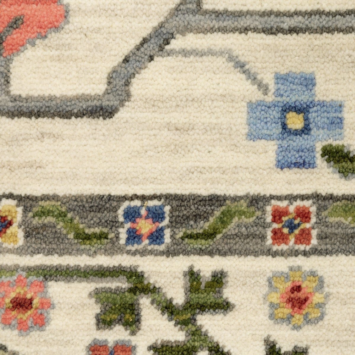 Designer Vintage Axminster Wool Nylon Multi-Color Area Rug **FREE SHIPPING**