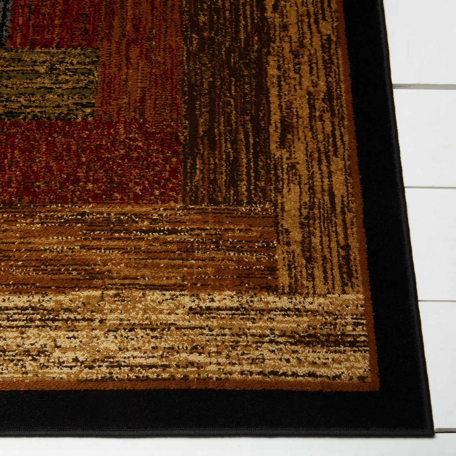 Rustic Lodge Modern Area Rug 8×11 Contemporary Carpet – Actual 7′ 8″ x 10′ 4″