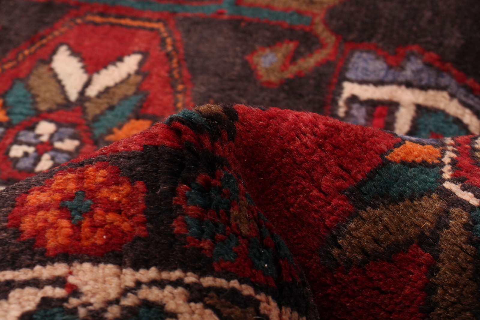 3’11” x 13’3″ Vintage Hand-knotted Runner Rug Traditional Oriental Wool Carpet