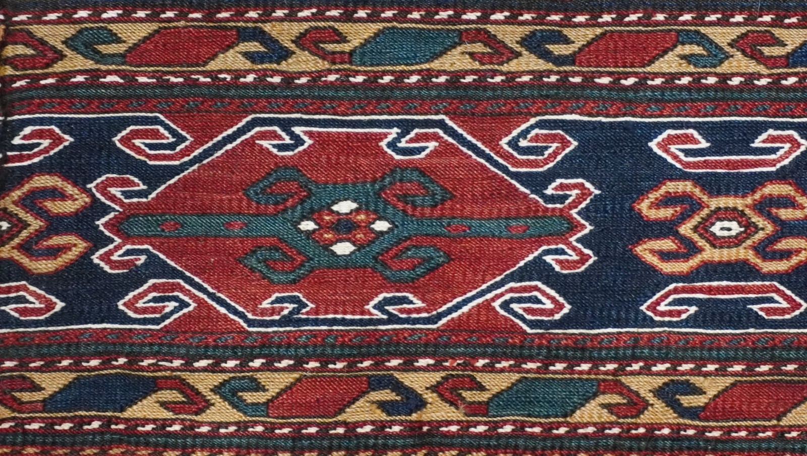 2′ x 3’5″ Antique 1880 Soumak Bag face Caucasian Tribal Hand Woven 100% Wool Rug