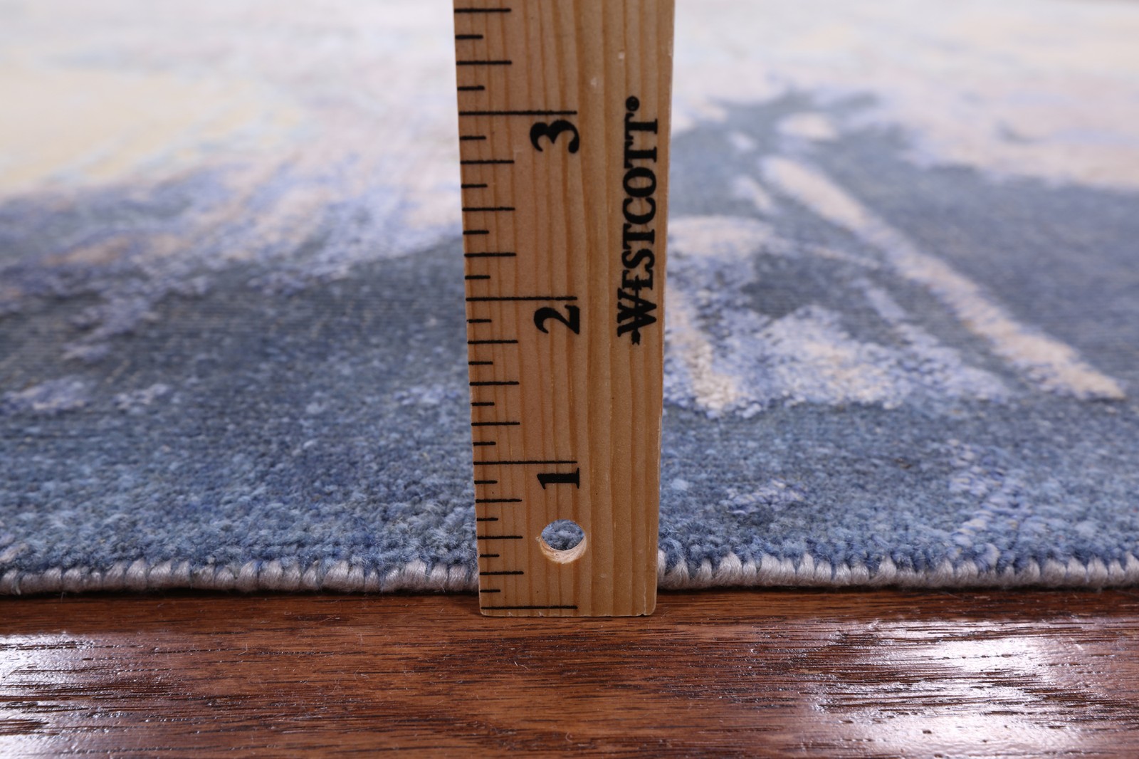 7′ 10″ X 10′ 5″ Foot Print Hand Knotted Wool & Silk Area Rug – Q2136