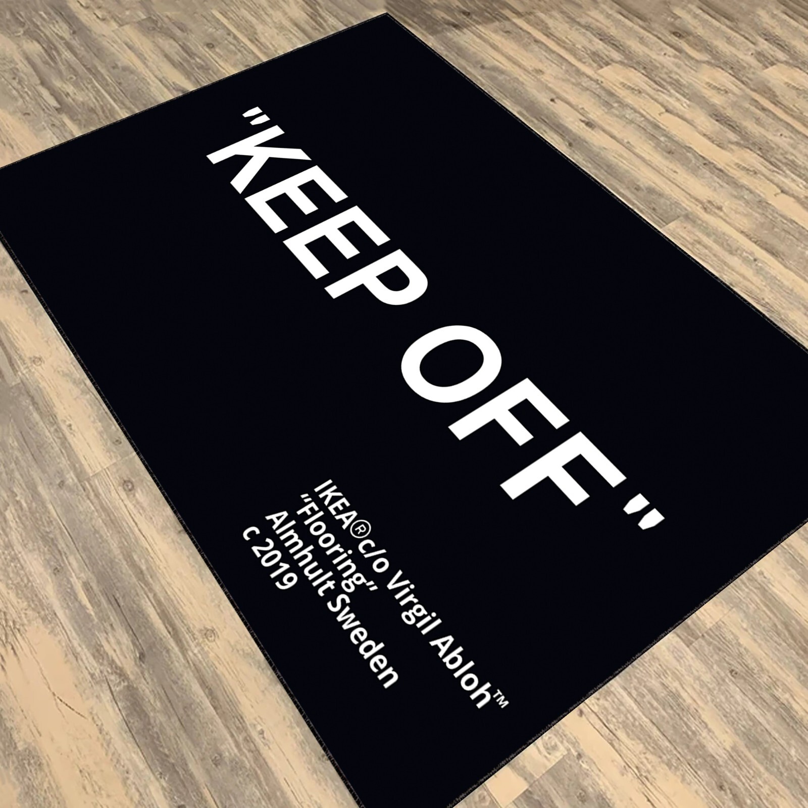 Keep Off, Keep Off Rug, Popular Carpet, Home Decor Rug, Themed Rug, Design Rug