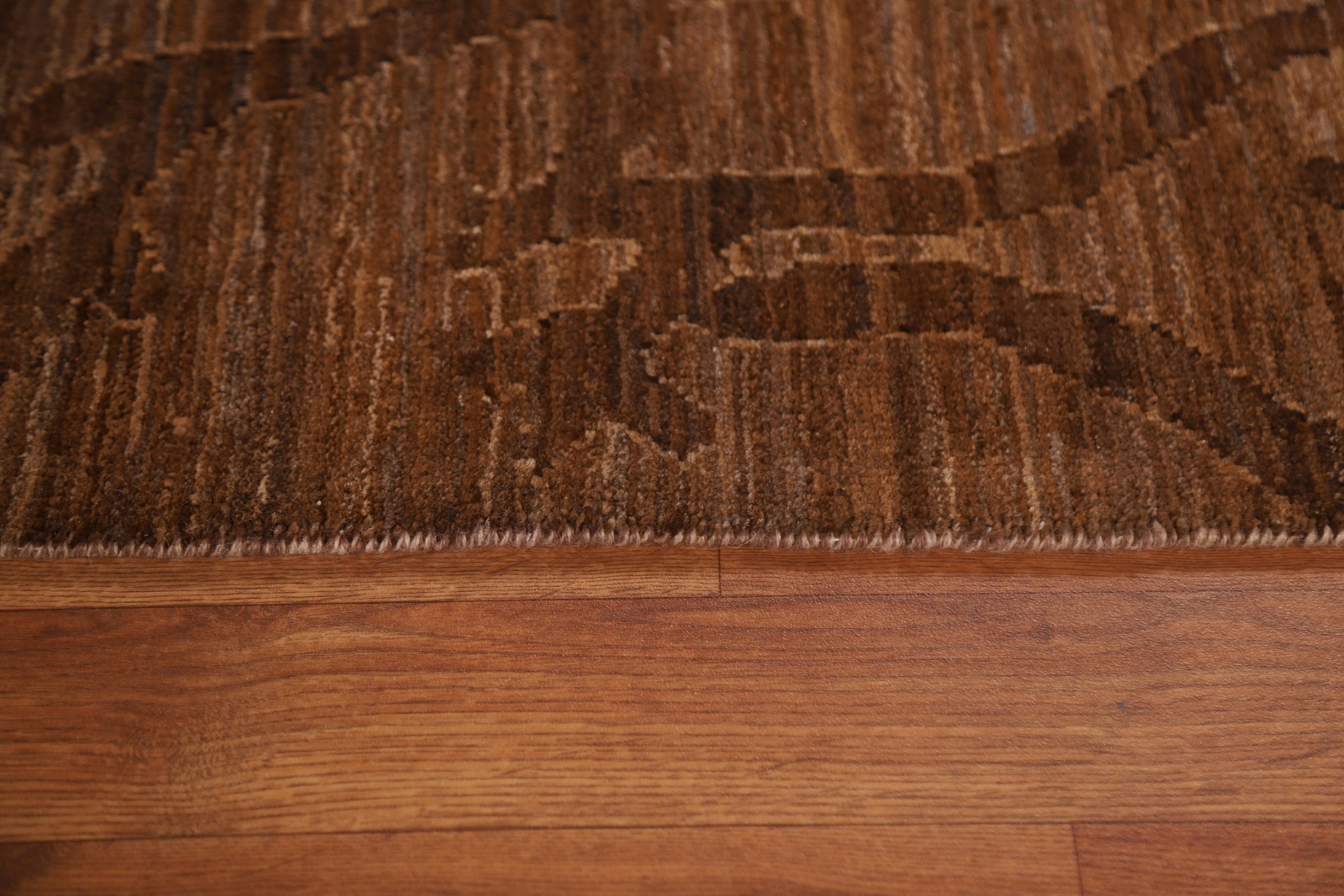 Versatile Gabbeh Kashkoli Brown Wool Modern Accent Rug Ideal for Any Room 5×6 ft