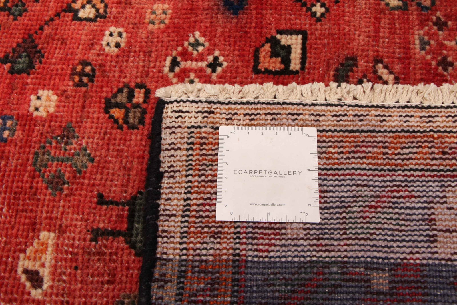 Vintage 6’9″ x 10’1″ Traditional Hand Knotted Vegetable Dye Wool Area Rug
