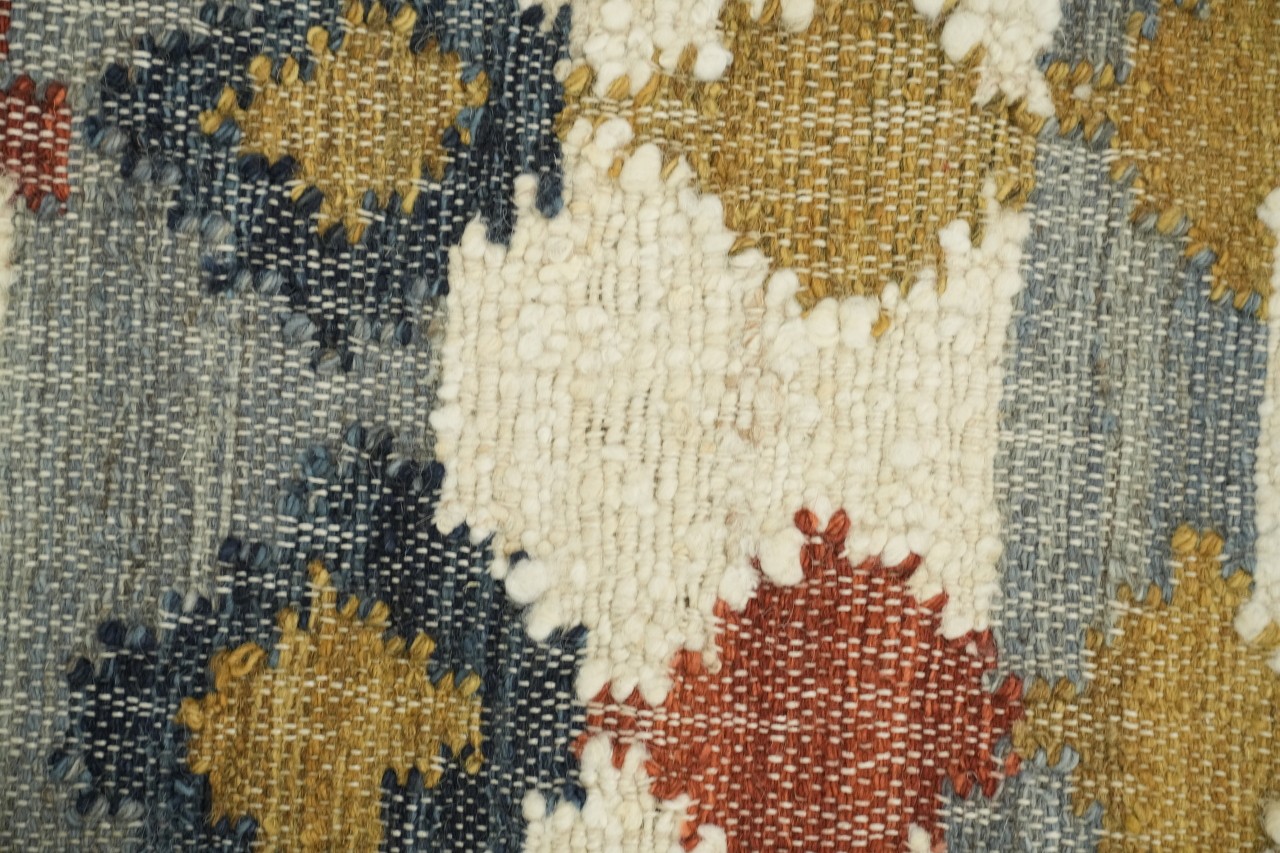 Stylish Abstract Art 6×8 Modern Contemporary Wool Area Rug in Multicolor Hues