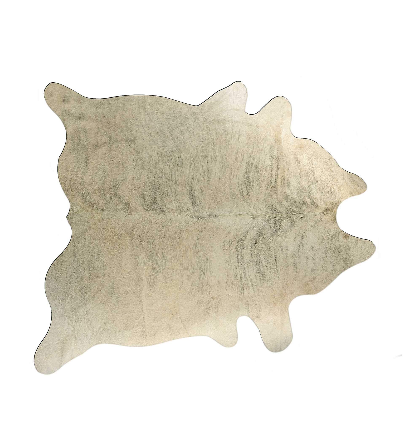 60 X 84 Light Brindle Cowhide Rug