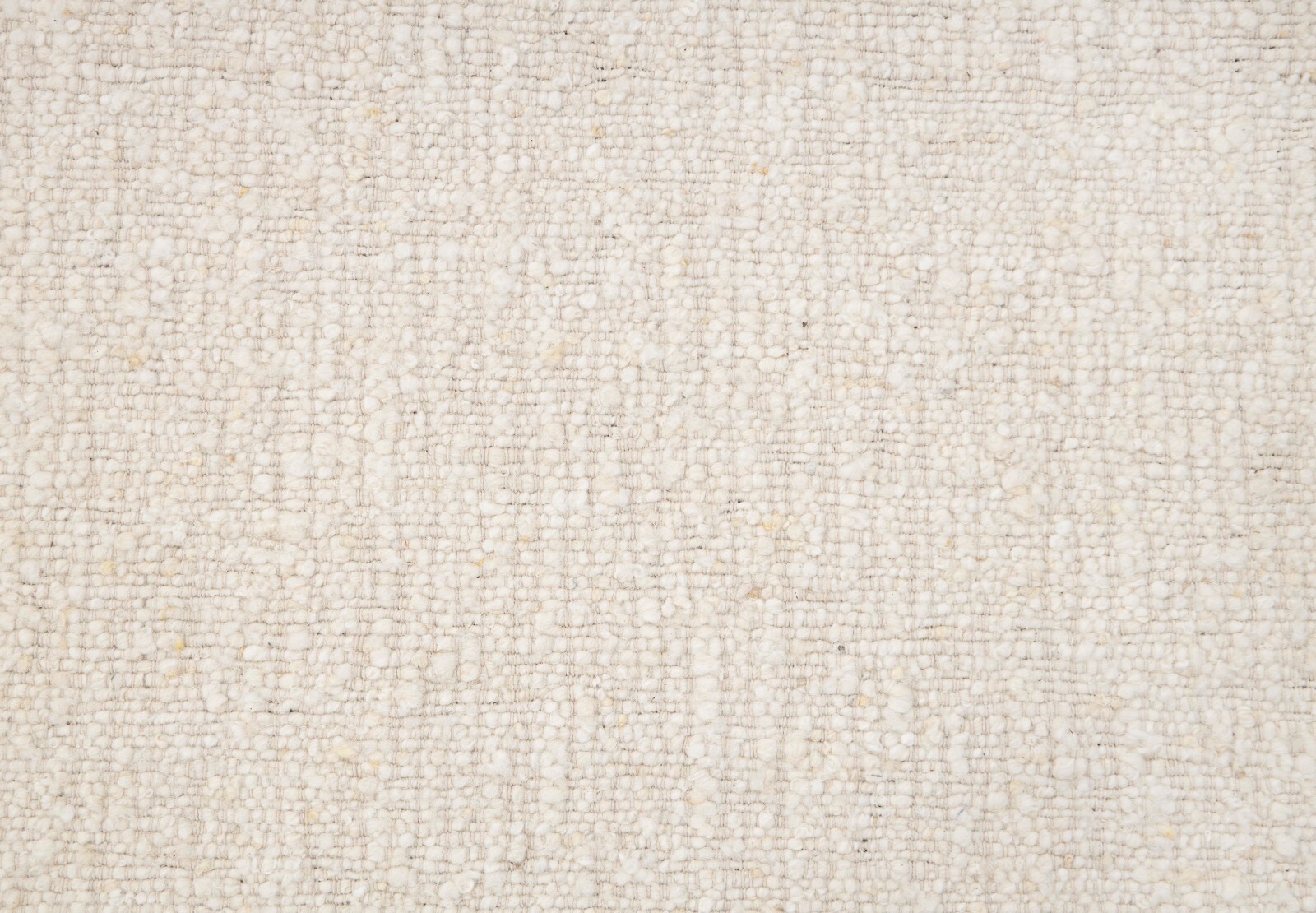 Natural Wool Jute Ivory Solid Plain High Quality Hand Woven CUSTOM SIZE Rug