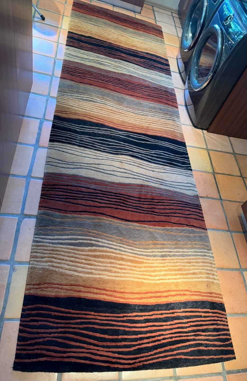 Tufenkian “Tides Autum” 164” x 46” Wool Rug