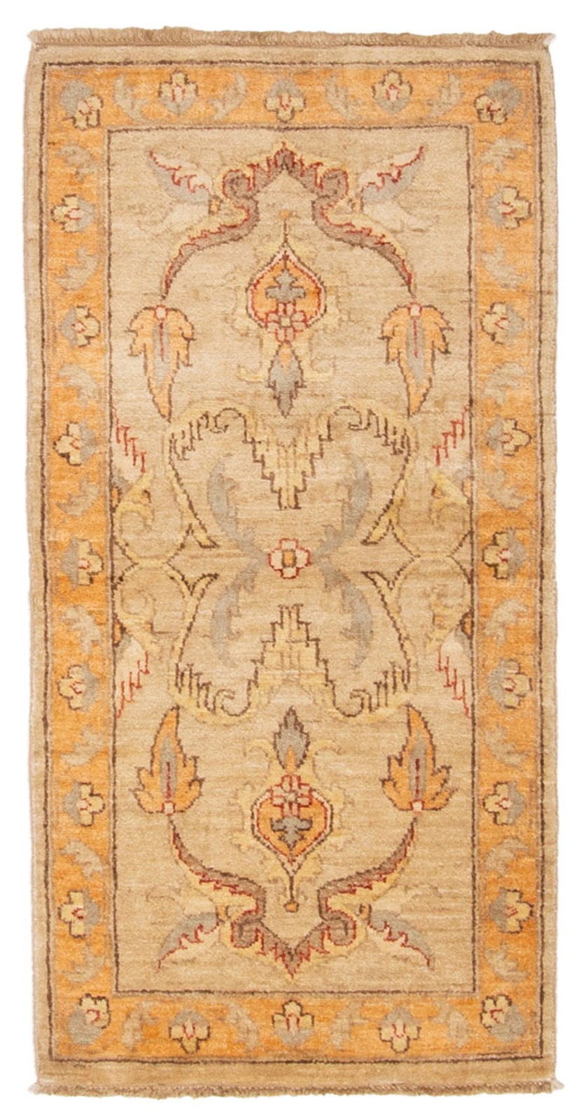 Traditional Hand-knotted Wool Oriental Carpet 2’2″ x 4’3″ Area Rug