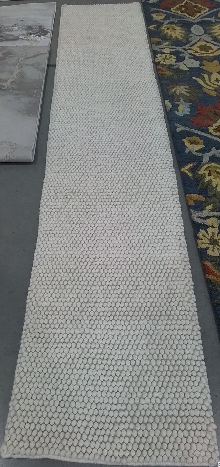 IVORY 2′-0″ x 10′-0″ Flaw in Rug, Reduced Price 1172801760 NAT620A-210