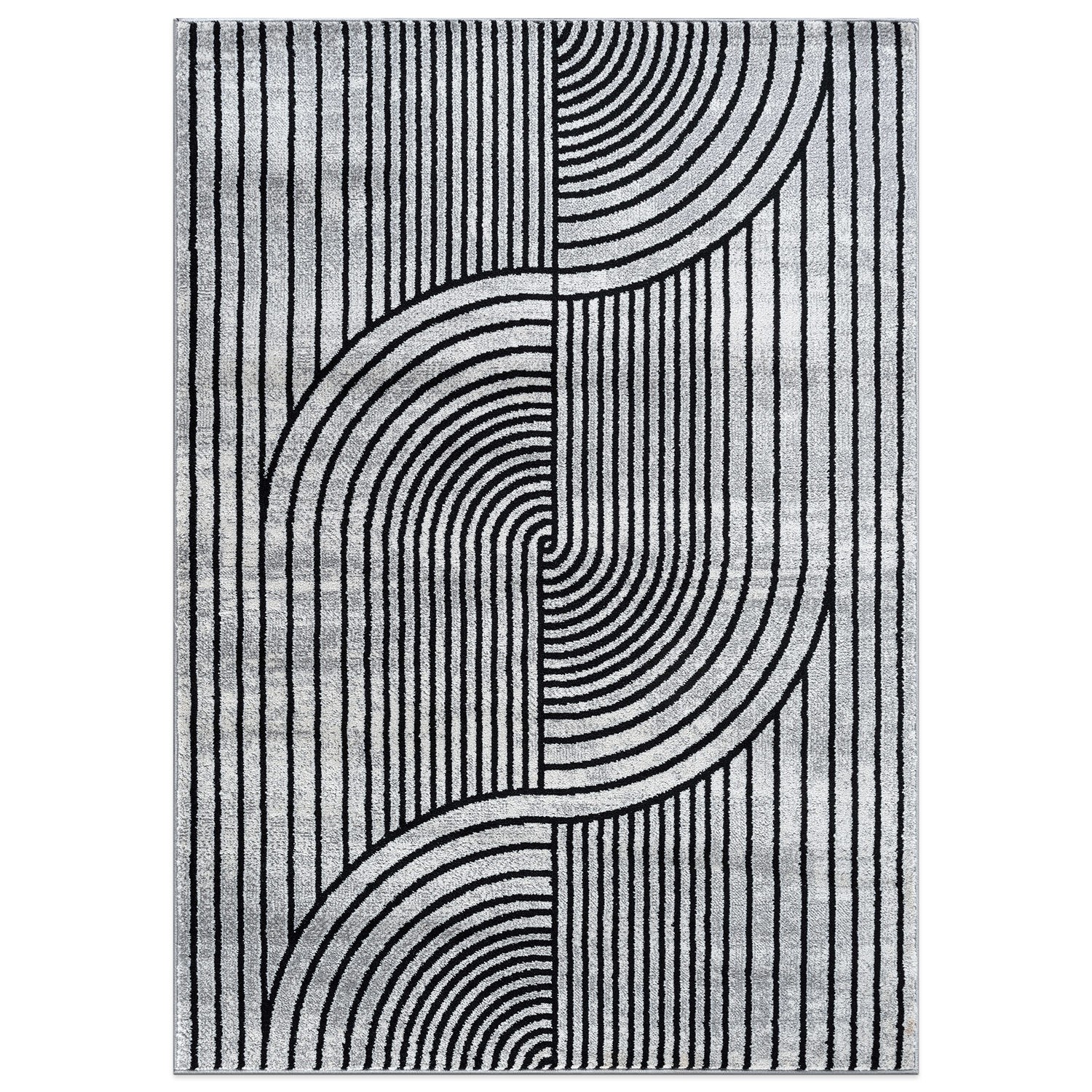 Rugshop Rugs Modern Arch Knot Design Area Rug Dining Room Rug Turkish Rugs 5×7
