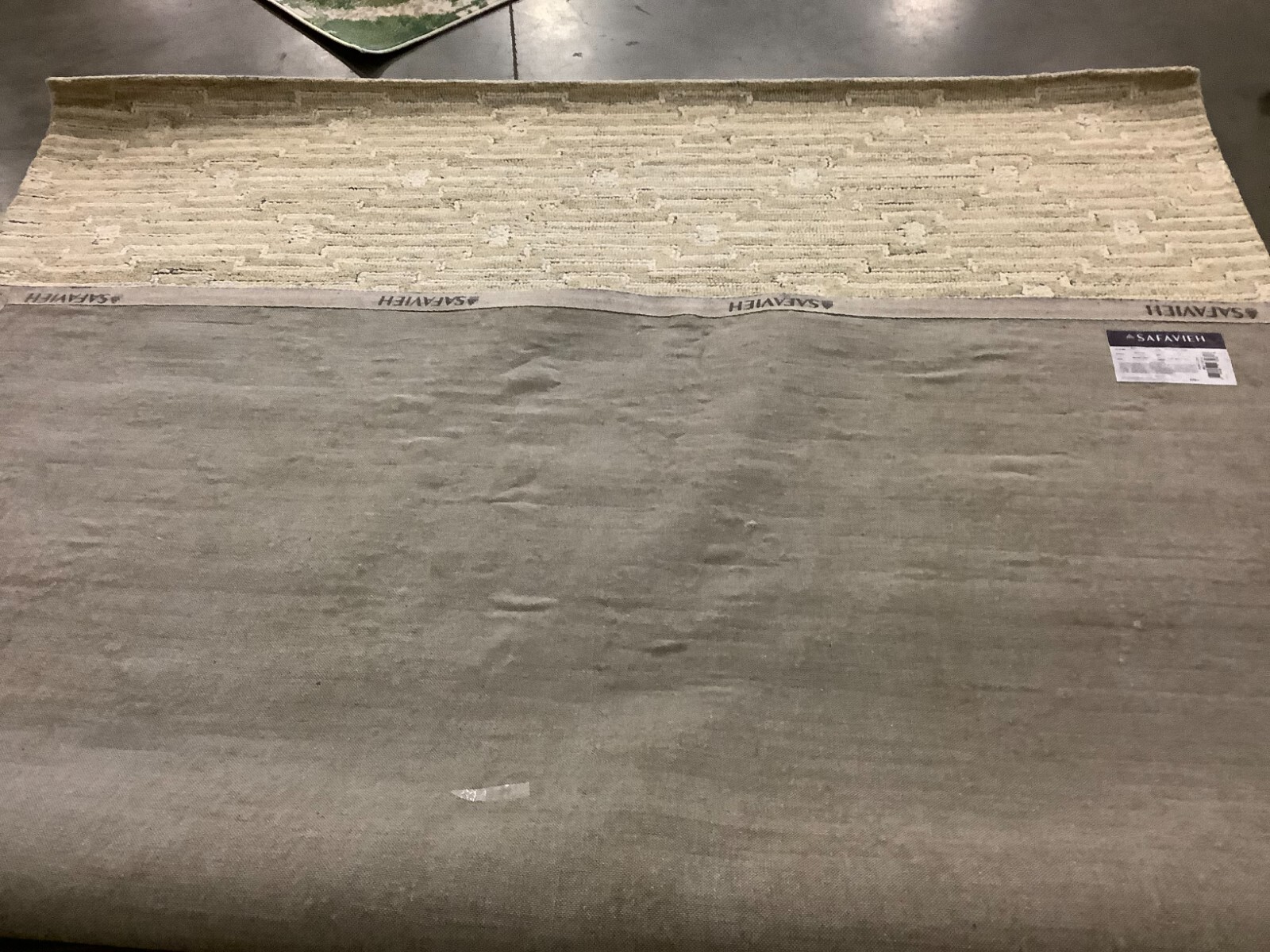 LIGHT GREY / IVORY 8′ X 10′ Broken Thread Rug Reduced Price 1172674272 MLP178F-8