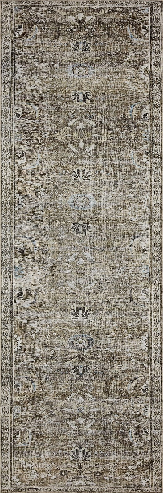 Loloi Layla Antique/Moss 2′-0″ x 5′-0″ Accent Rug