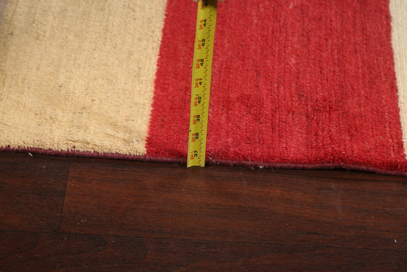 Modern Gabbeh Kashkoli Oriental Area Rug Hand-knotted Checkered Foyer Carpet 4×6