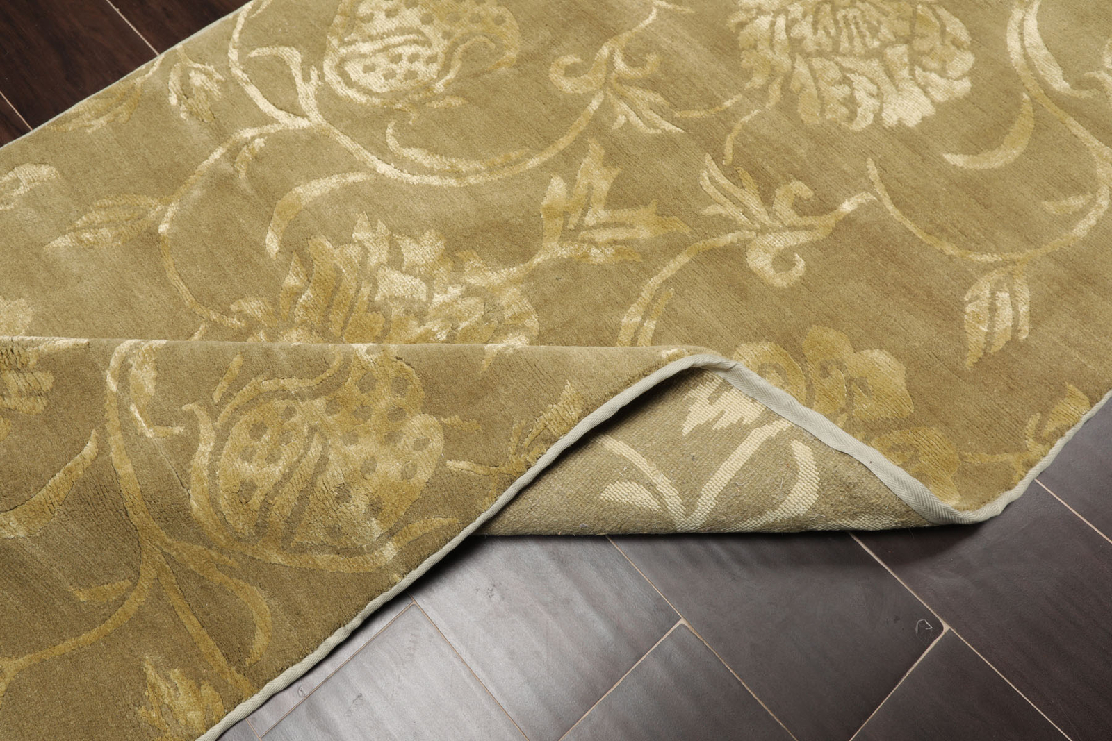 Michaelian & Kohlberg 2’11”x11’10” Runner Hand Knotted Tibetan Wool & Silk Rug