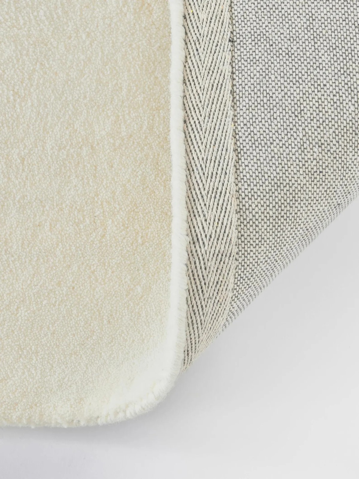 Hand Tufted Solid White Wool Area Rug for living Room | Modern Home Decor Carpet