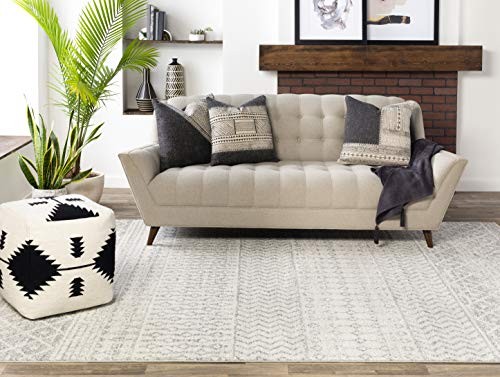 Artistic Weavers Chester Boho Moroccan Area Rug,3′ x 5′,Grey