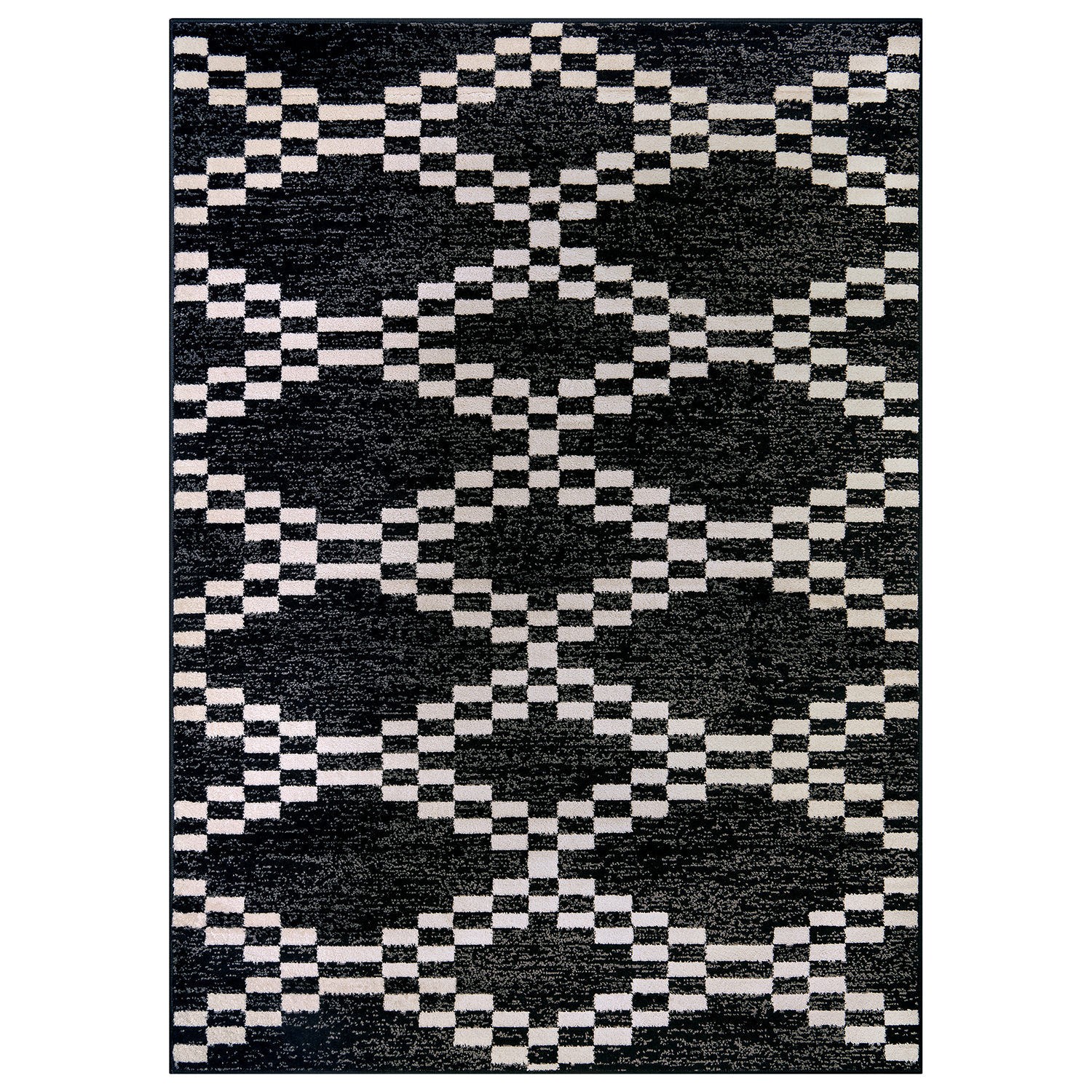 Rugshop Area Rug Distressed Trellis Rugs Carpet for Living Room Bedroom Rugs New