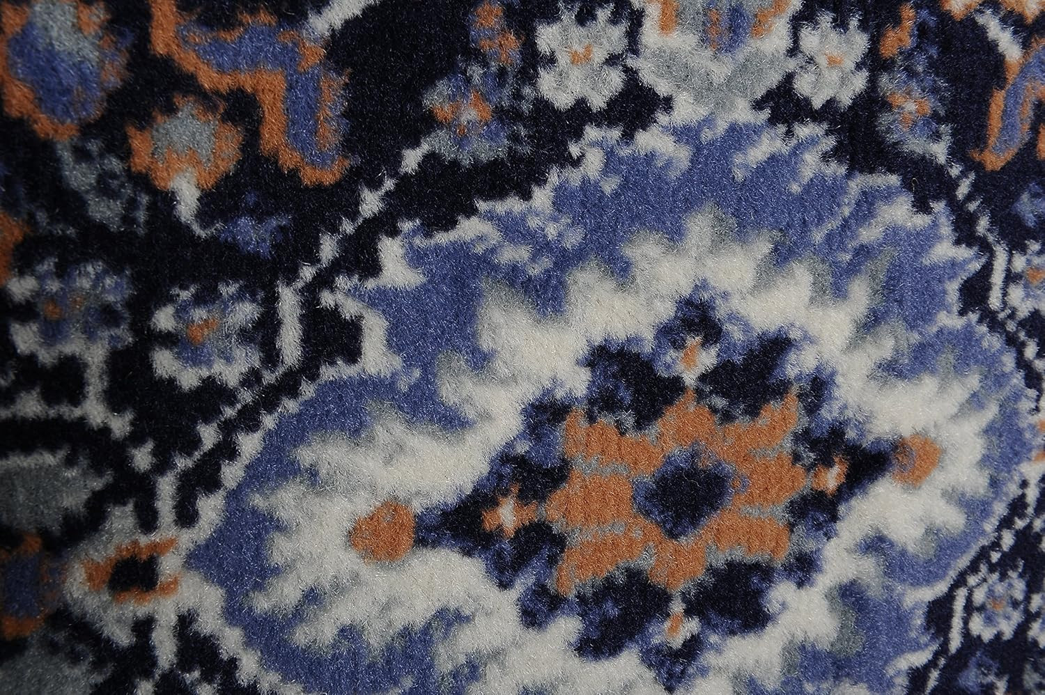 Home Dynamix Premium Sakarya Traditional Medallion Border Area Rug, Country Blue