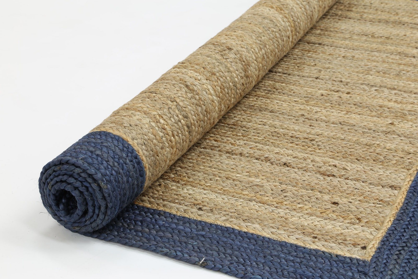 Rug Jute Carpet Handmade 100% Natural Rug Rustic Look Braided Runner Modern Rug