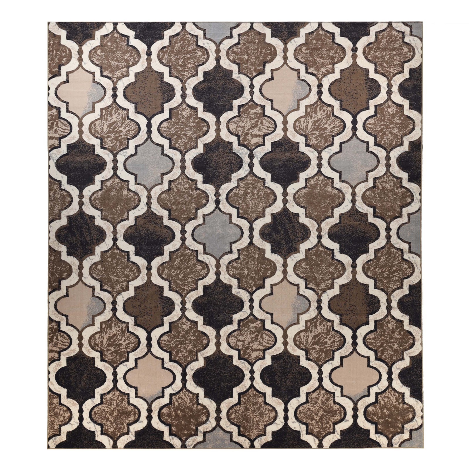 Viking Geometric Trellis Washable Indoor Large Area Rugs or Runner Rug