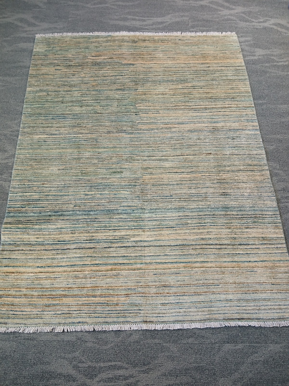 5X7 Ft Multicolor Contemporary Modern Gabbeh Hand-Knotted Oriental Area Rug