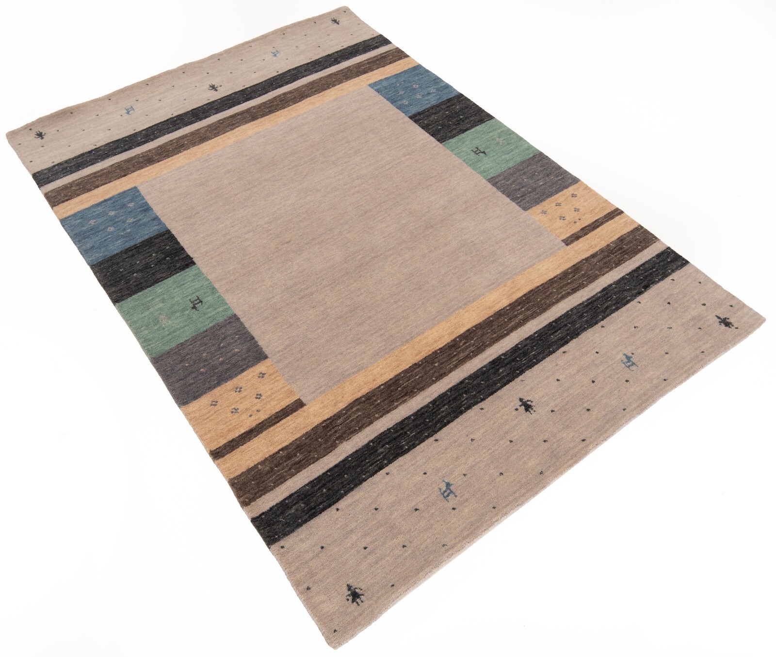 Handloom Handwoven Oriental Carpet 176X122 Cm – Fine, Modern, Carpet, Rug, Beige